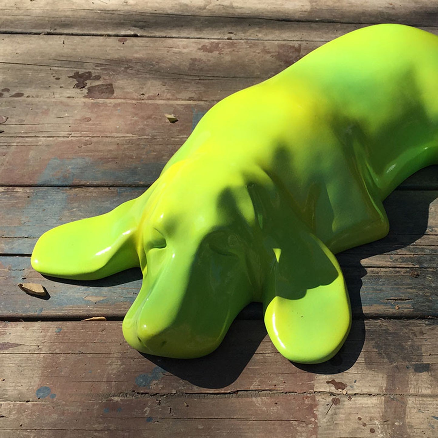 バセットハウンド オブジェ 設置イメージ