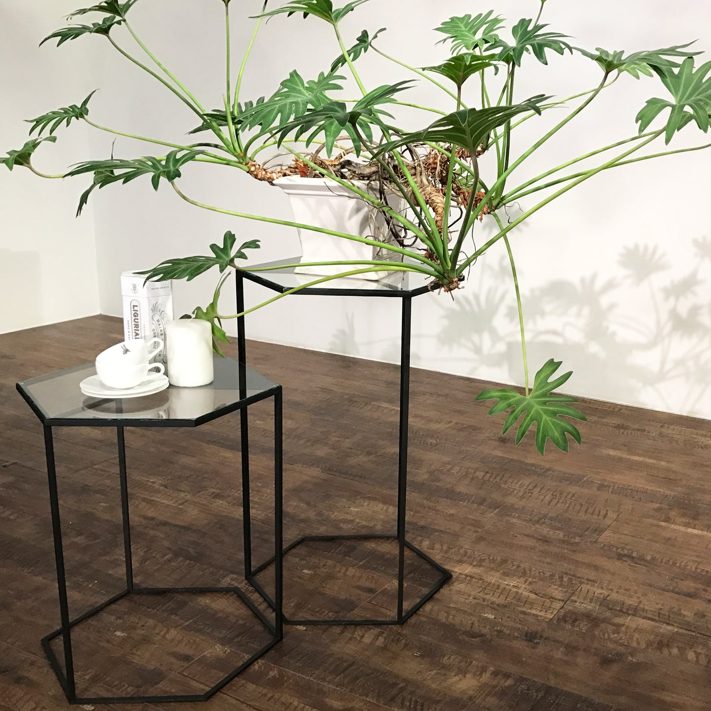 ヘキサゴンキューブテーブル設置イメージ